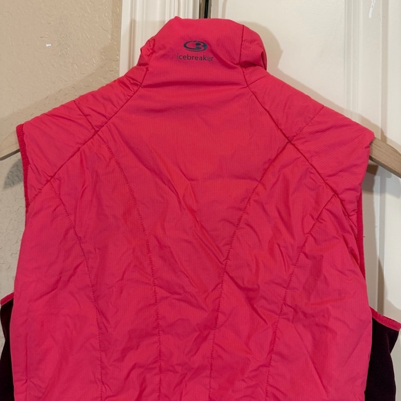 Icebreaker Hyperia Lite Hybrid Vest Merino Wool Insulated Women’s large - Picture 6 of 12